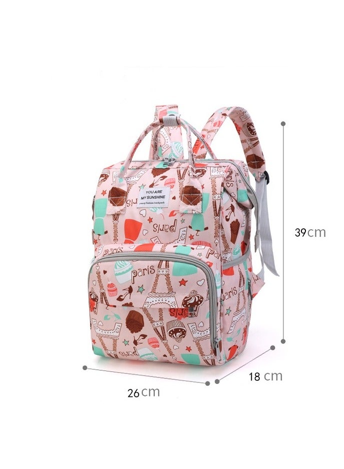 Multi Functional Fashionable Outdoor Portable Backpack For Mothers And Infants - Image 4